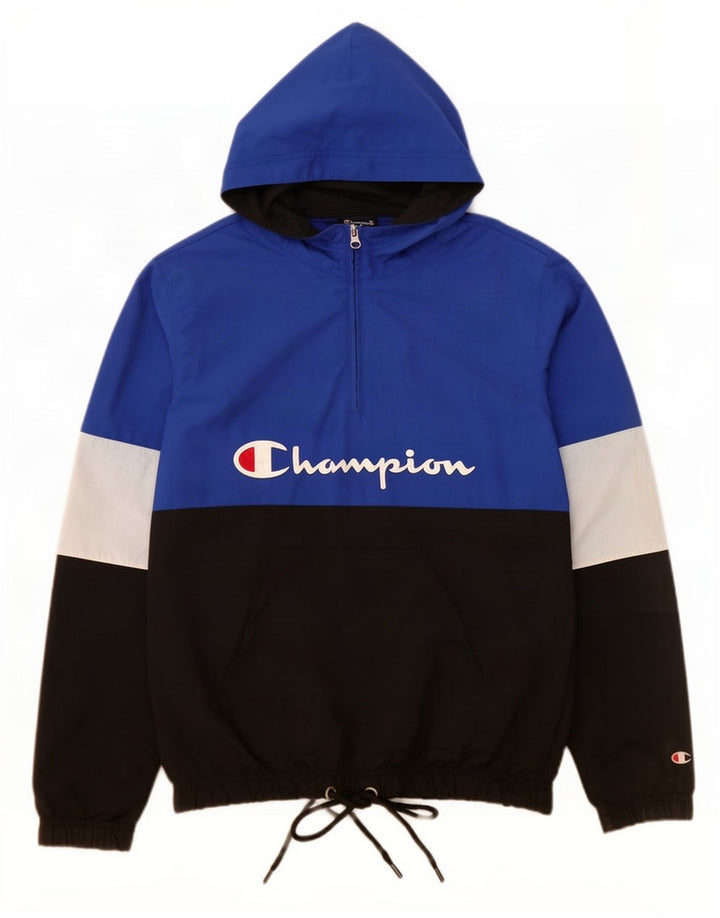 Giacca da tuta grafica da donna Champion UK 10 Small Blue Colourblock