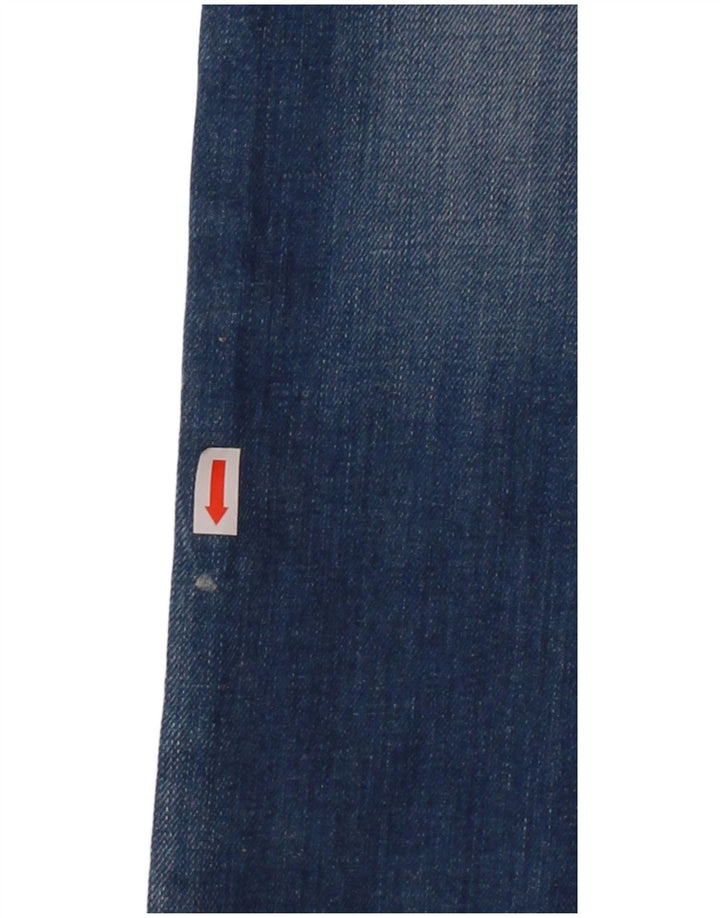 JACK & JONES Mens Slim Jeans W28 L32 Blue Cotton