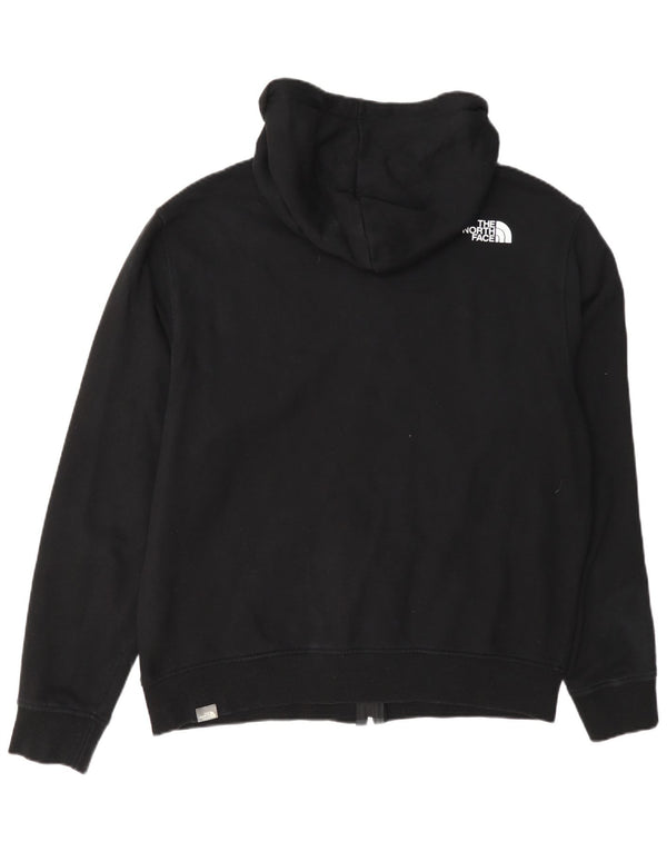 Maglione con cappuccio e zip da uomo The North Face grande in cotone nero
