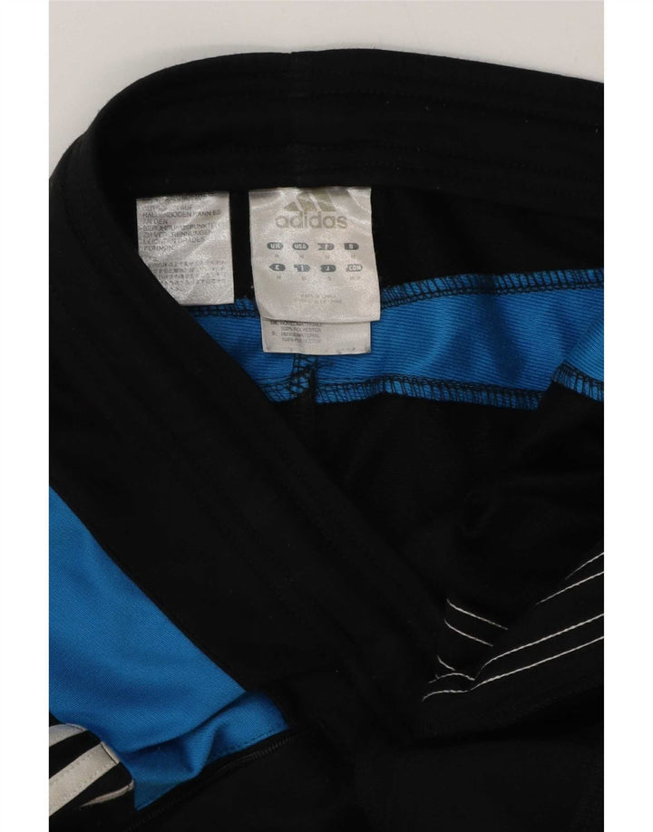 Pantaloni da tuta da uomo Adidas Medium Black Colourblock in poliestere