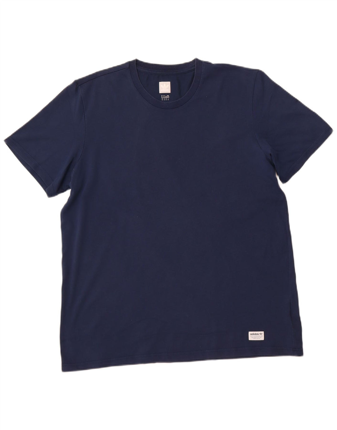T-shirt ADIDAS da uomo Climalite Top XL in cotone blu navy