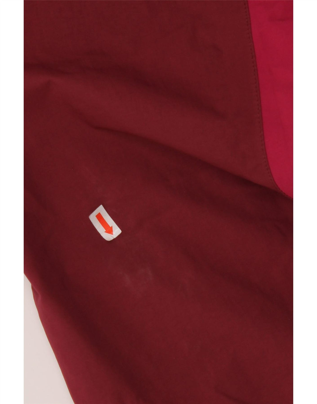 THE NORTH FACE Giacca antipioggia oversize da donna UK 10 Piccola Borgogna