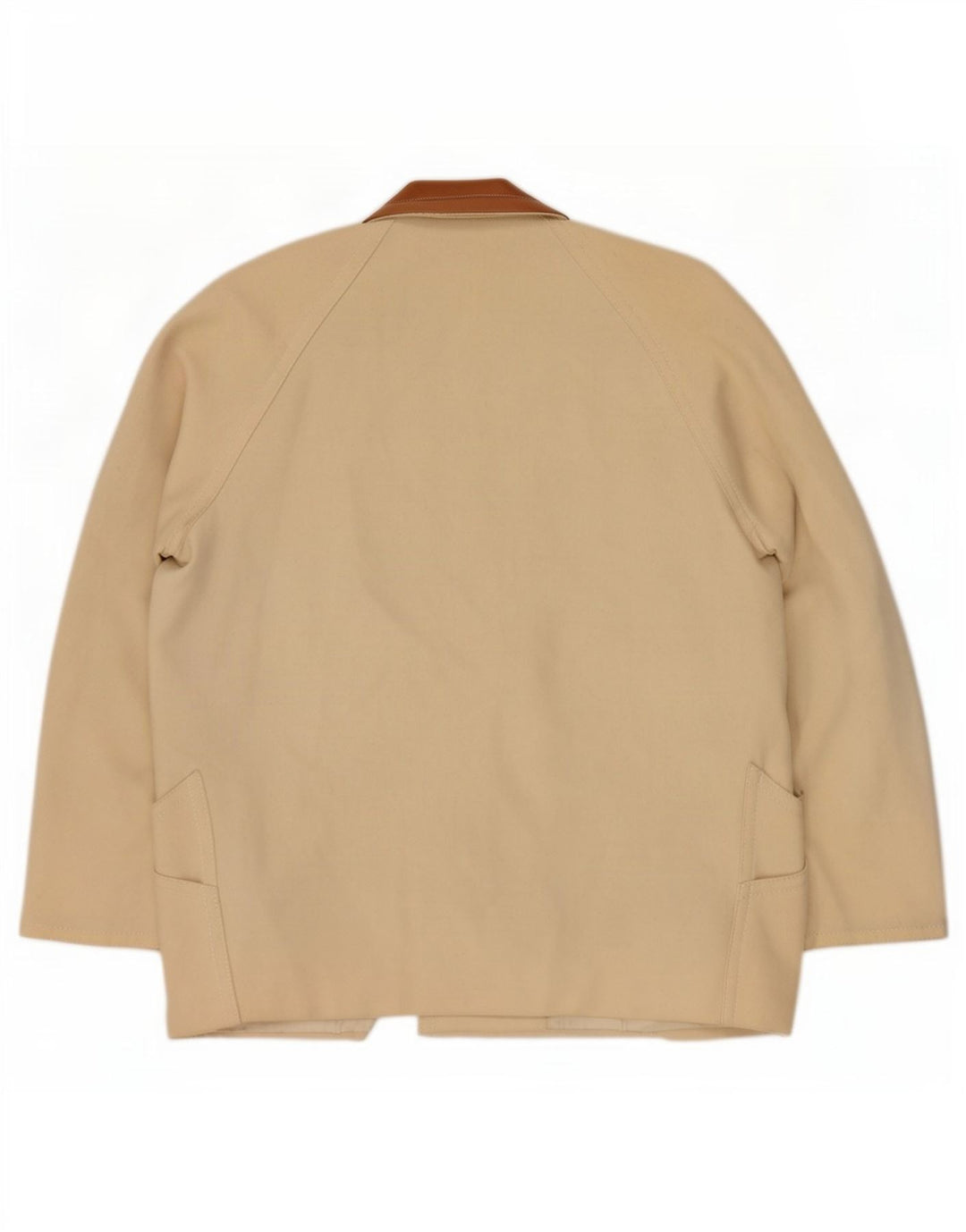 Giacca blazer doppiopetto da donna Max Mara UK 12 medio bianco sporco