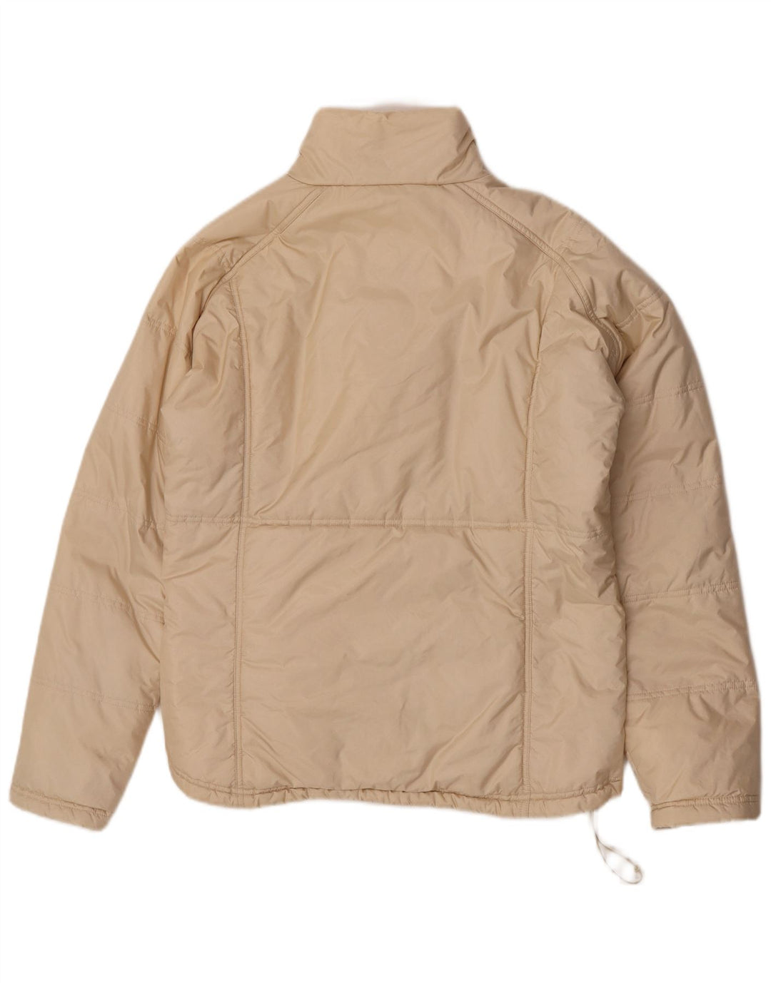 Giacca imbottita da donna Adidas UK 16 Large Beige in poliammide