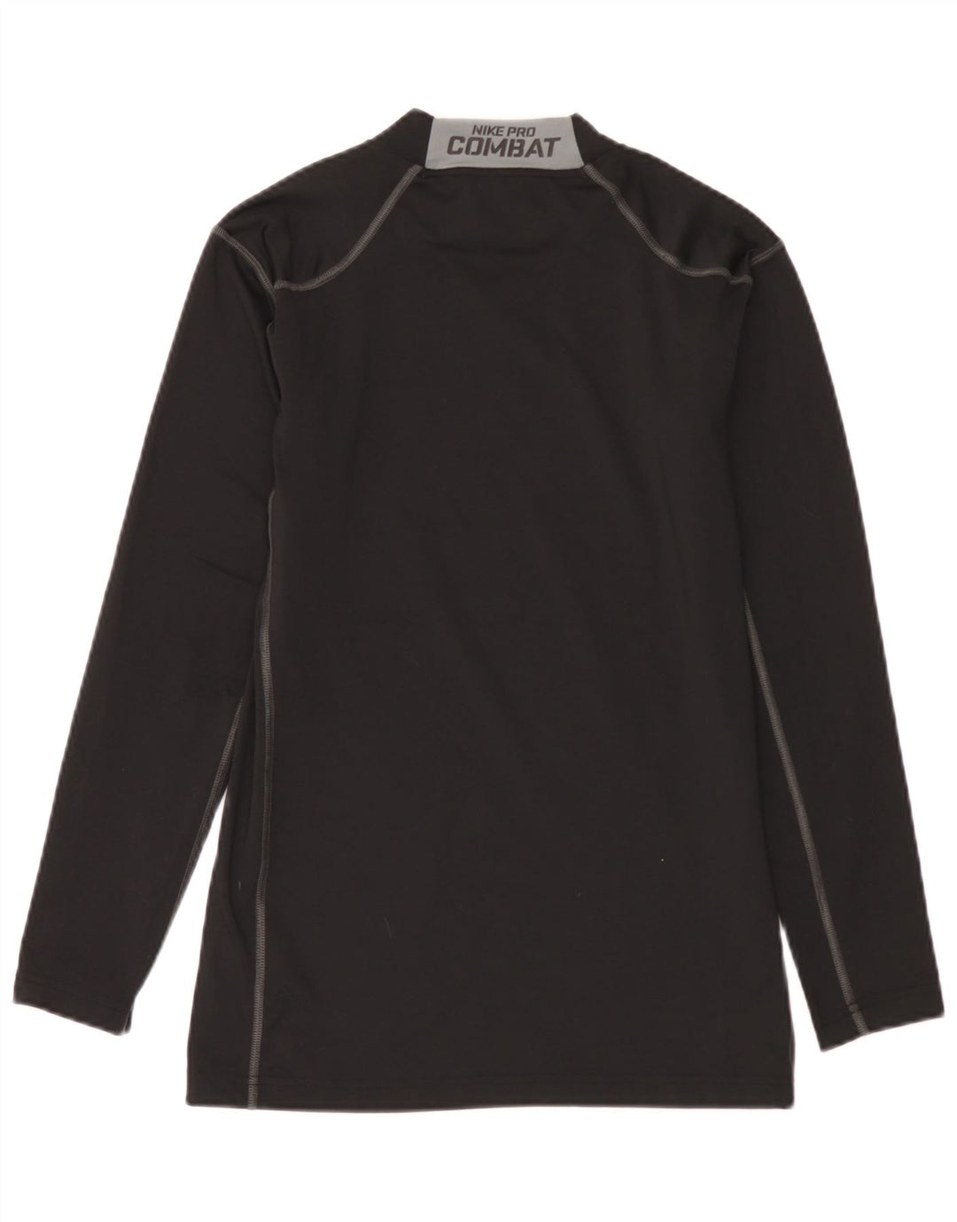 Maglia Nike da uomo a maniche lunghe grande nera in poliestere color block