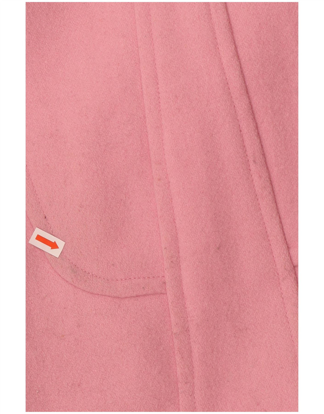 JACK WILLS Cappotto doppiopetto da donna UK 8 piccolo in lana rosa