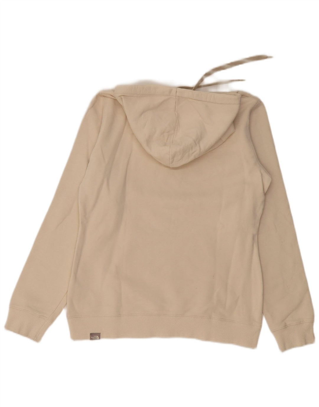 THE NORTH FACE Maglione con cappuccio grafico da donna UK 14 Cotone beige medio