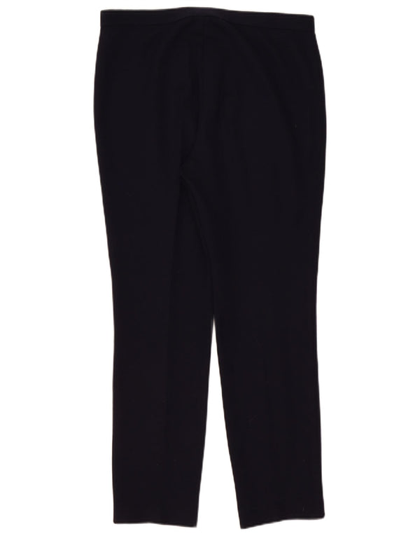 Pantaloni casual slim da donna Luisa Spagnoli IT 44 Medium W32 L28 Blu Navy