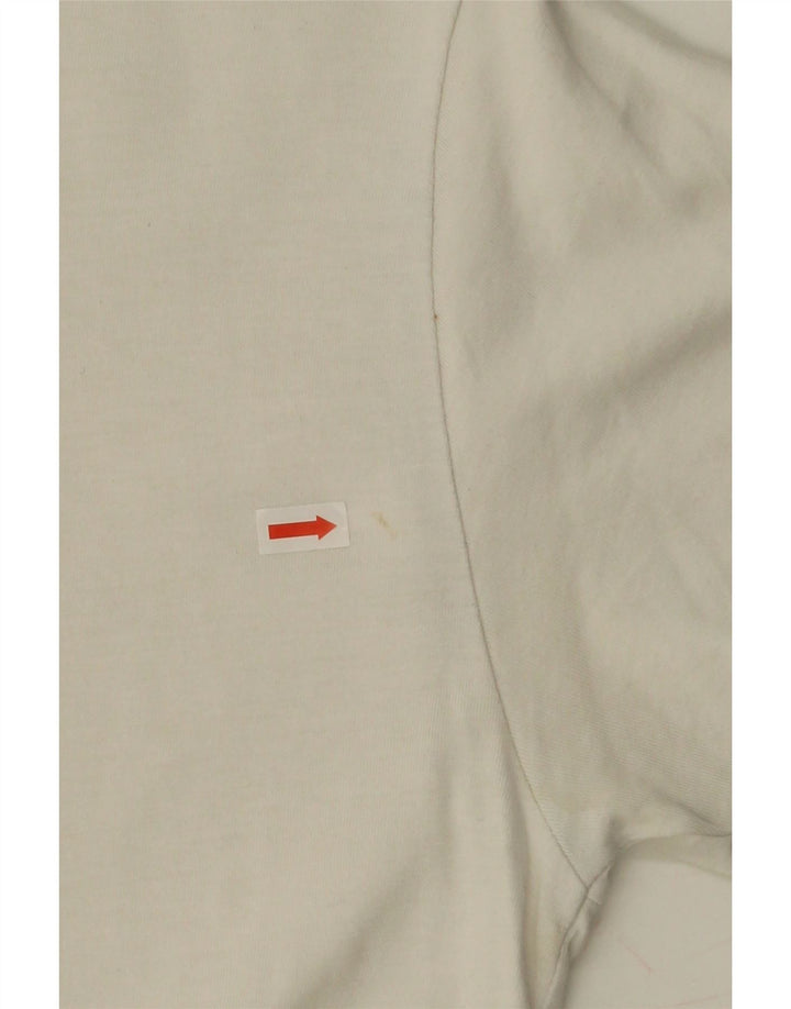 LEVI'S Mens Graphic T-Shirt Top Medium White Cotton Vintage Levi's and Second-Hand Levi's from Messina Hembry 