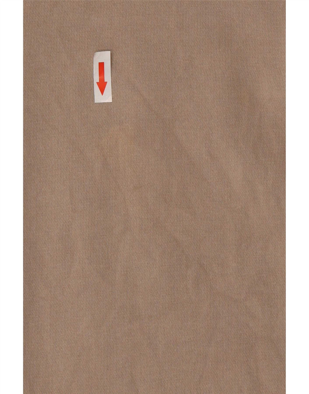 Felpa oversize da donna Zara UK 10 piccola in cotone beige