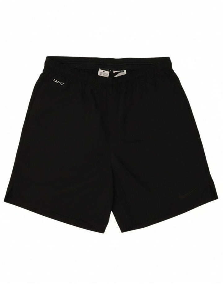 NIKE Mens Dri Fit Sport Shorts Medium Black Polyester