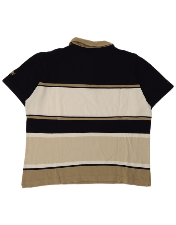 Polo Uomo Navigare Large in Cotone a Righe Multicolori