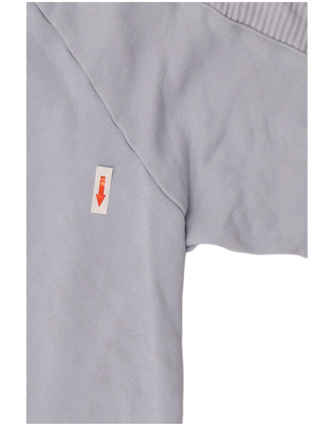 Felpa grafica da donna Adidas Jumper UK 10 Small Blue Cotton