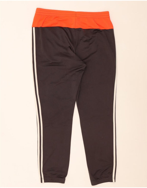 Pantaloni da tuta da uomo Adidas Joggers UK 44/46 Large Grigio Colourblock