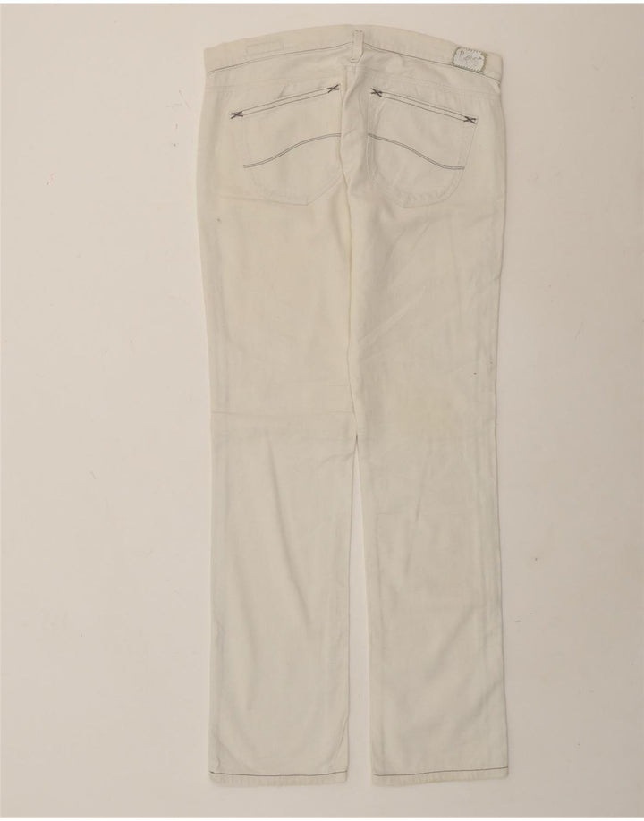 Jeans Lee Lynn Slim da donna W29 L33 cotone bianco