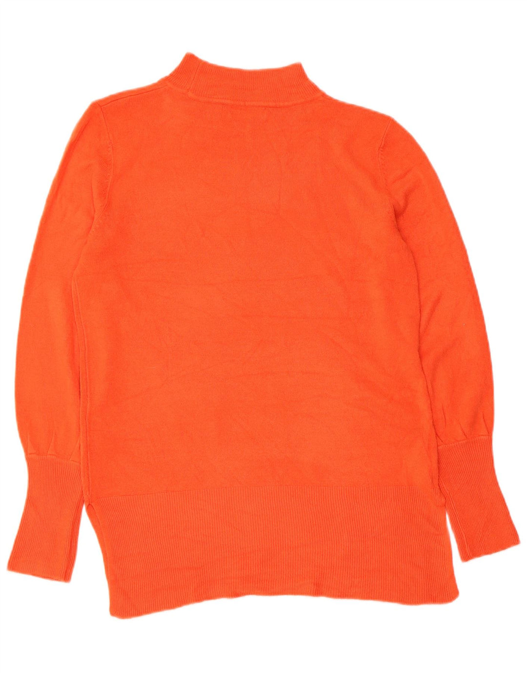 Maglione maglione a collo alto da donna Marks & Spencer UK 14 Arancione medio