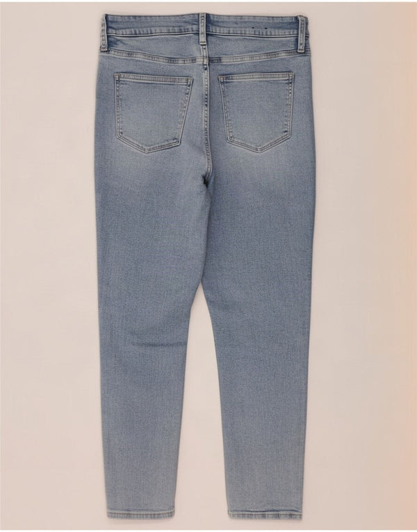 Jeans skinny a vita alta da donna Gap US 14 XL W32 L26 cotone blu