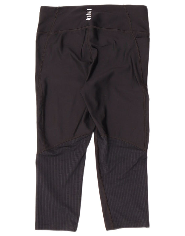 Leggings Under Armour da donna Heat Gear Capri UK 12 medio nero sintetico