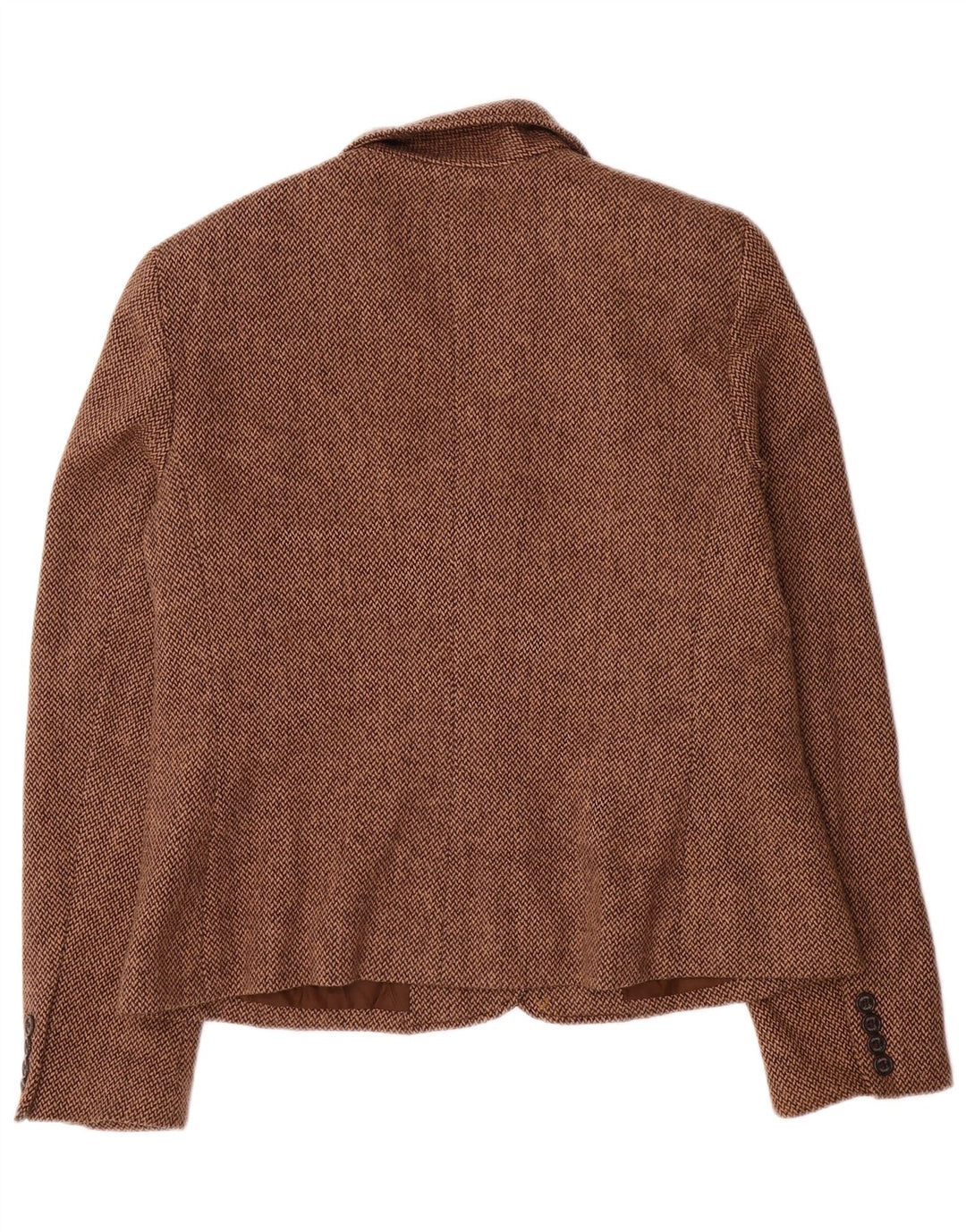 Giacca blazer a 2 bottoni da donna Chaps US 16 2XL viscosa marrone