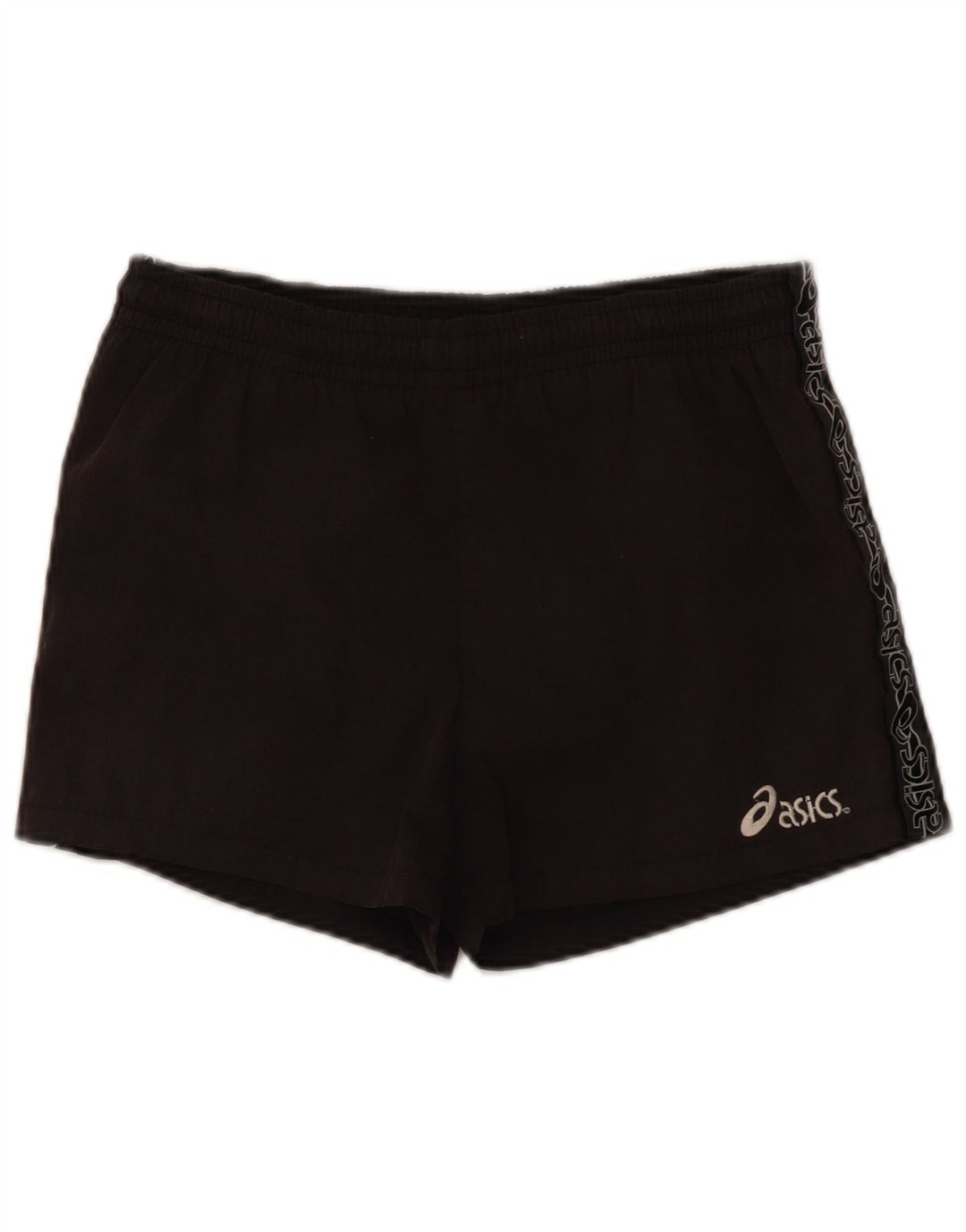 Pantaloncini da bagno Asics Graphic da uomo piccoli neri
