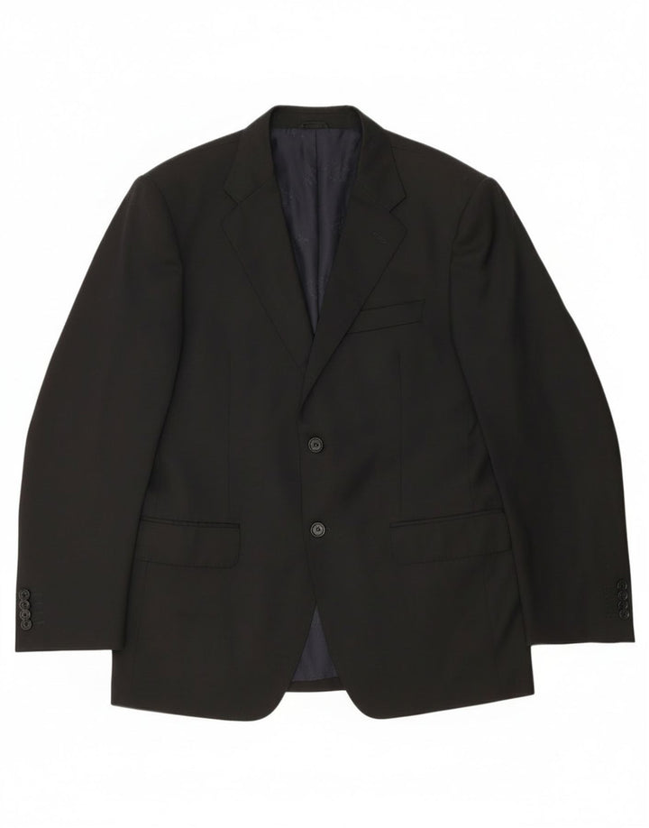 Giacca blazer a 2 bottoni da uomo Paul & Shark IT 52 XL viscosa nera