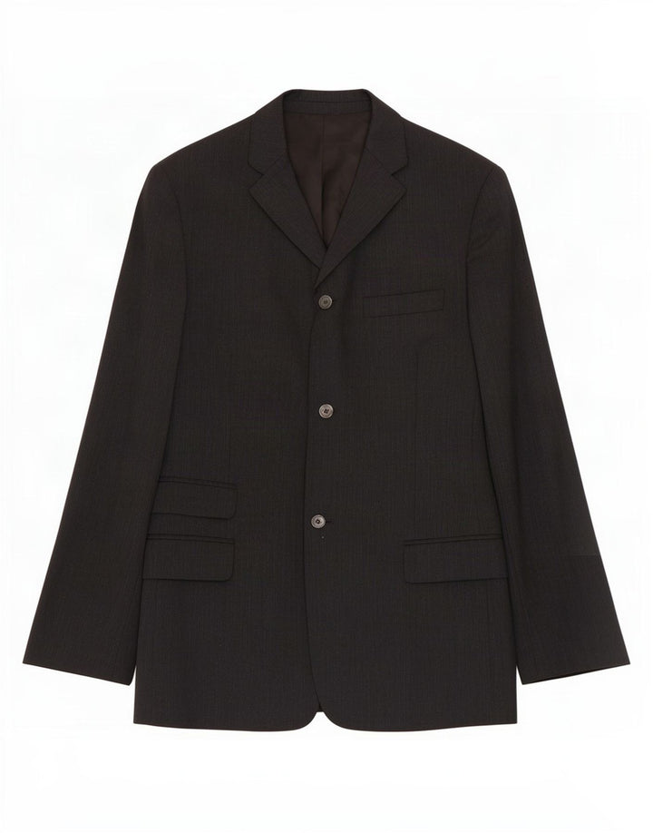 Dolce & Gabbana Giacca da uomo a 3 bottoni Ittierre IT 50 Large in lana grigia