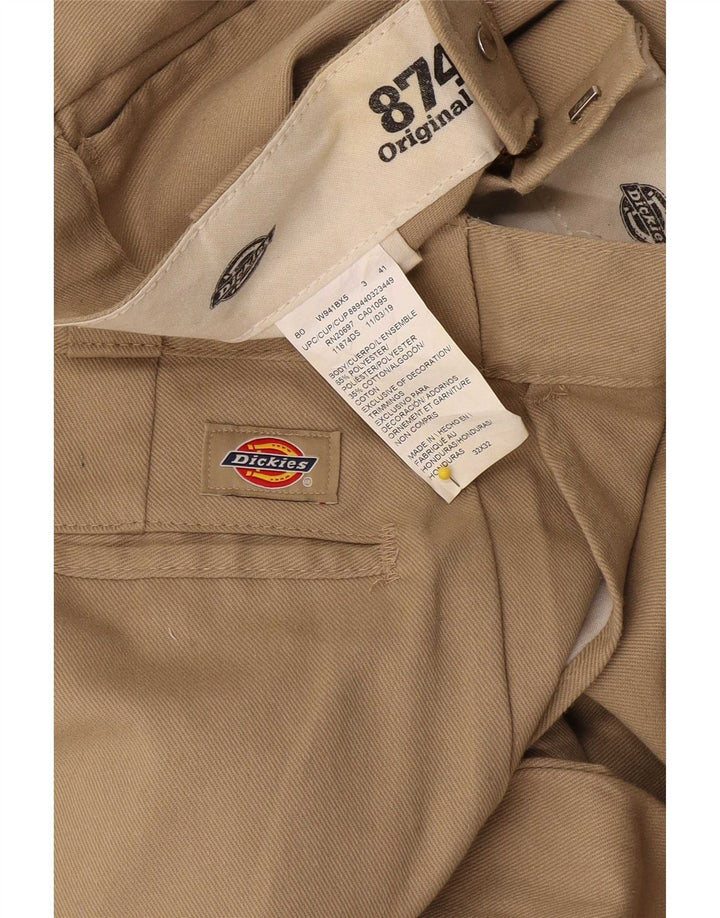 Dickies Pantaloni chino dritti 874 da uomo W32 L32 Poliestere beige