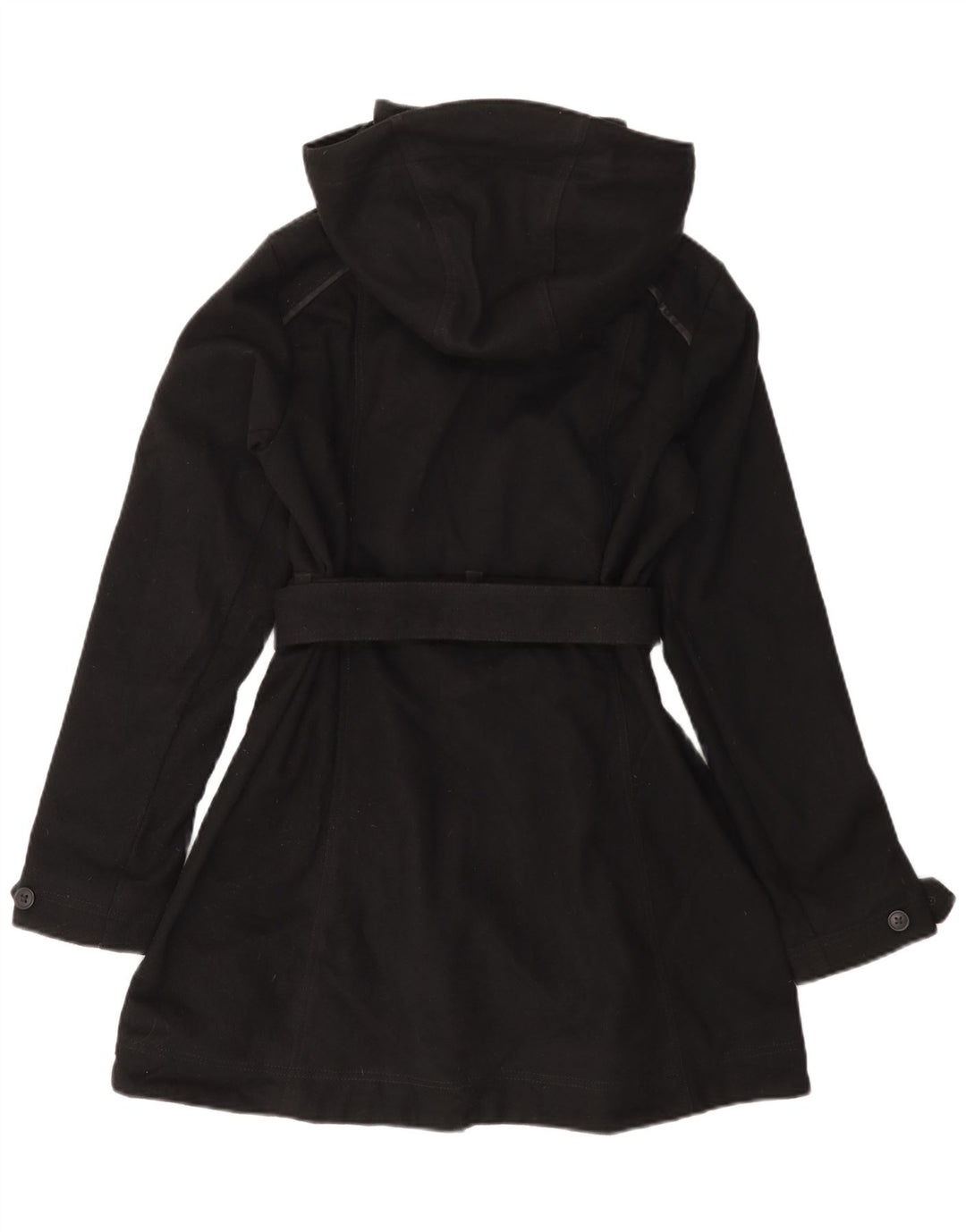 Trench con cappuccio Omni-Heat da donna COLUMBIA UK 14 grande poliestere nero