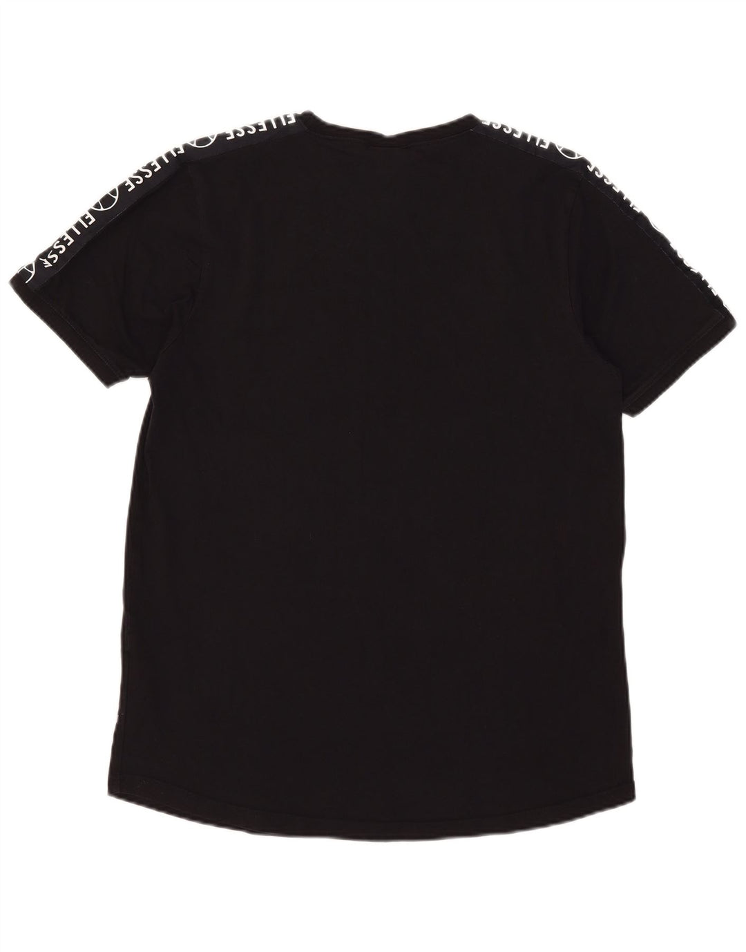 T-shirt grafica da uomo Ellesse Top grande nera