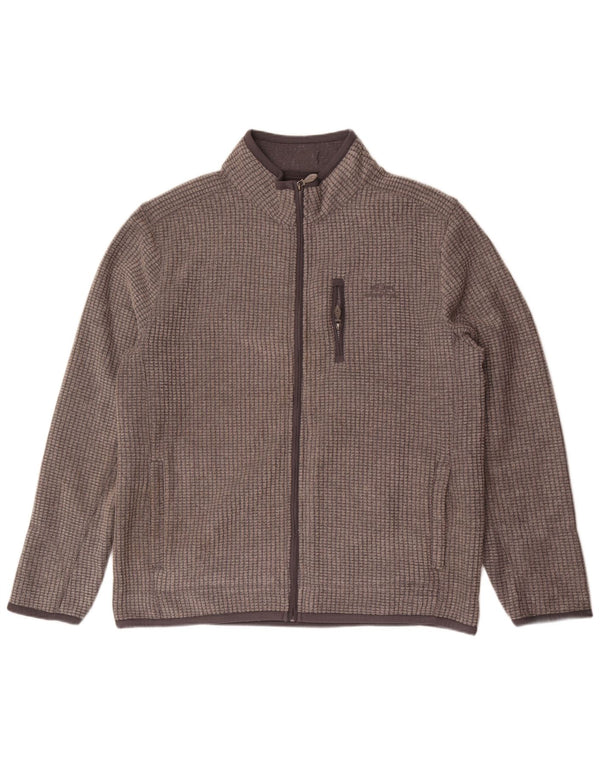 Giacca in pile da uomo Weird Fish UK 42 XL Poliestere grigio