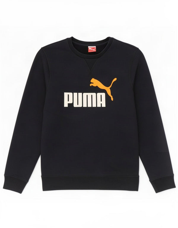 Felpa grafica da uomo Puma Maglione piccolo blu navy