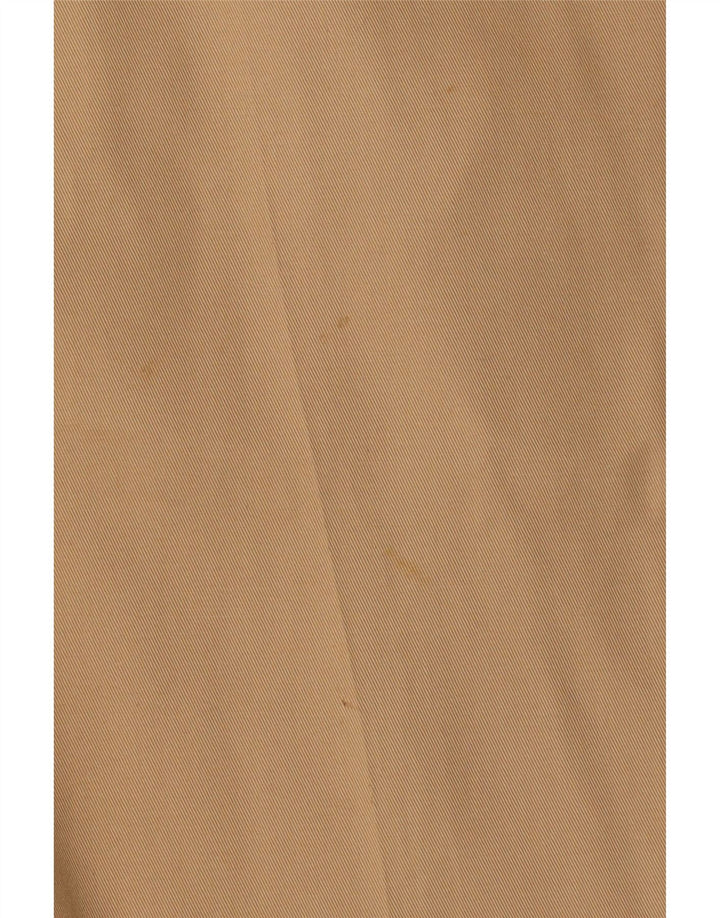 EDDIE BAUER Pantaloni chino dritti da uomo vestibilità classica W40 L30 cotone beige