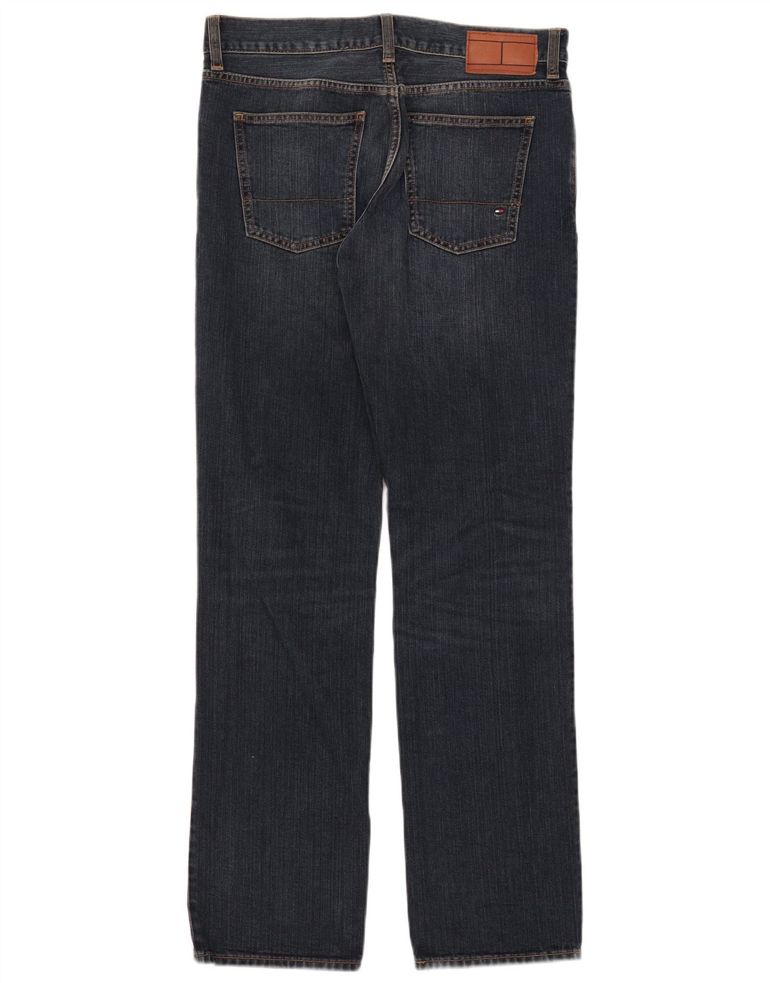 Jeans dritti da donna Tommy Hilfiger W31 L32 cotone blu