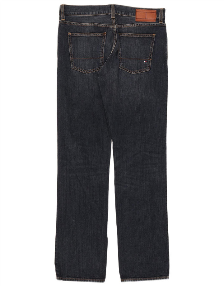 Jeans dritti da donna Tommy Hilfiger W31 L32 cotone blu
