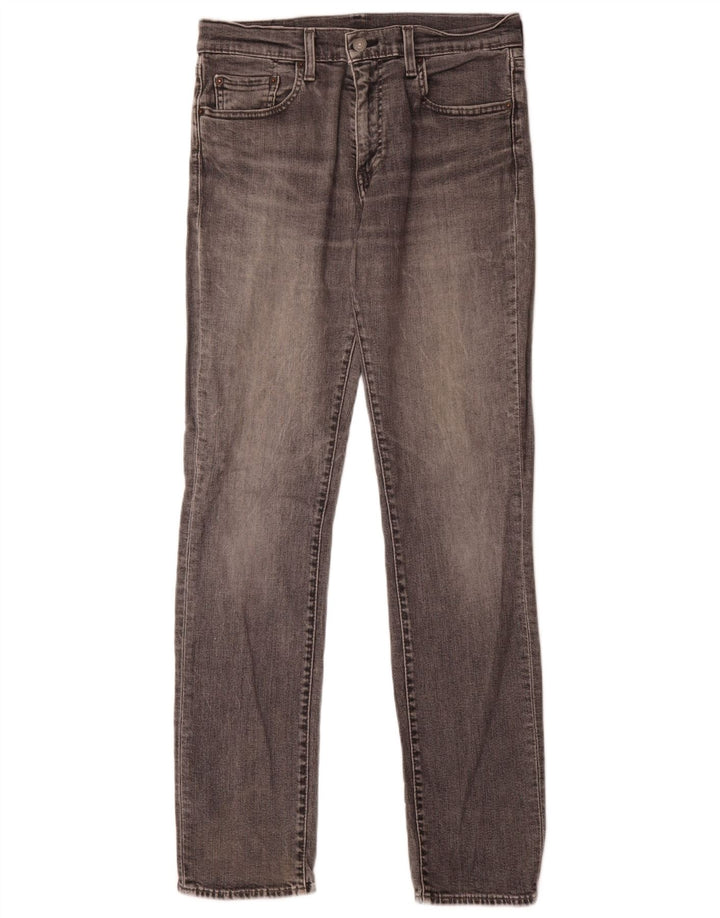 Jeans slim da uomo Levi's W32 L34 cotone grigio