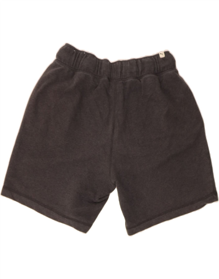 PUMA Mens Graphic Sport Shorts Large  Grey Vintage Puma and Second-Hand Puma from Messina Hembry 