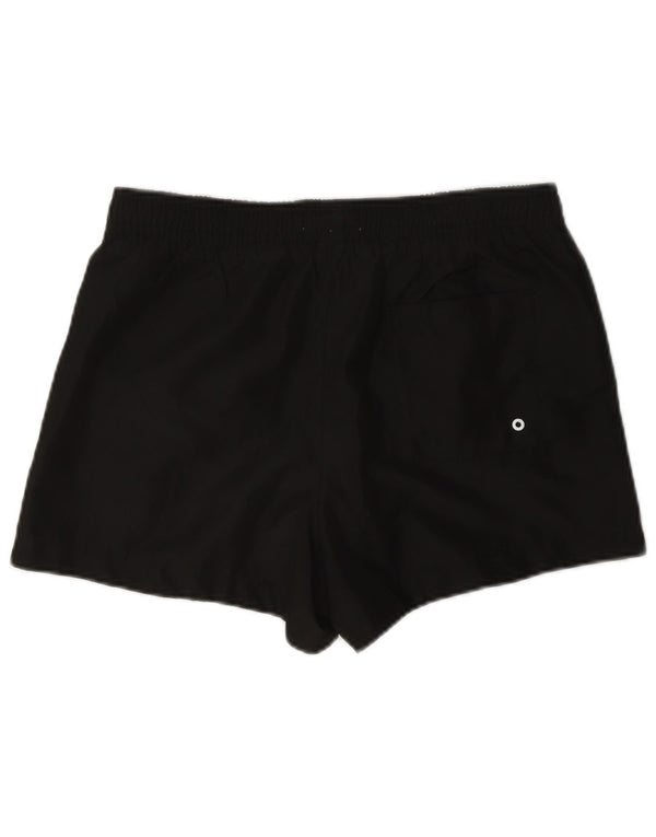 Pantaloncini da bagno grafici da uomo Calvin Klein piccoli in poliestere color block nero