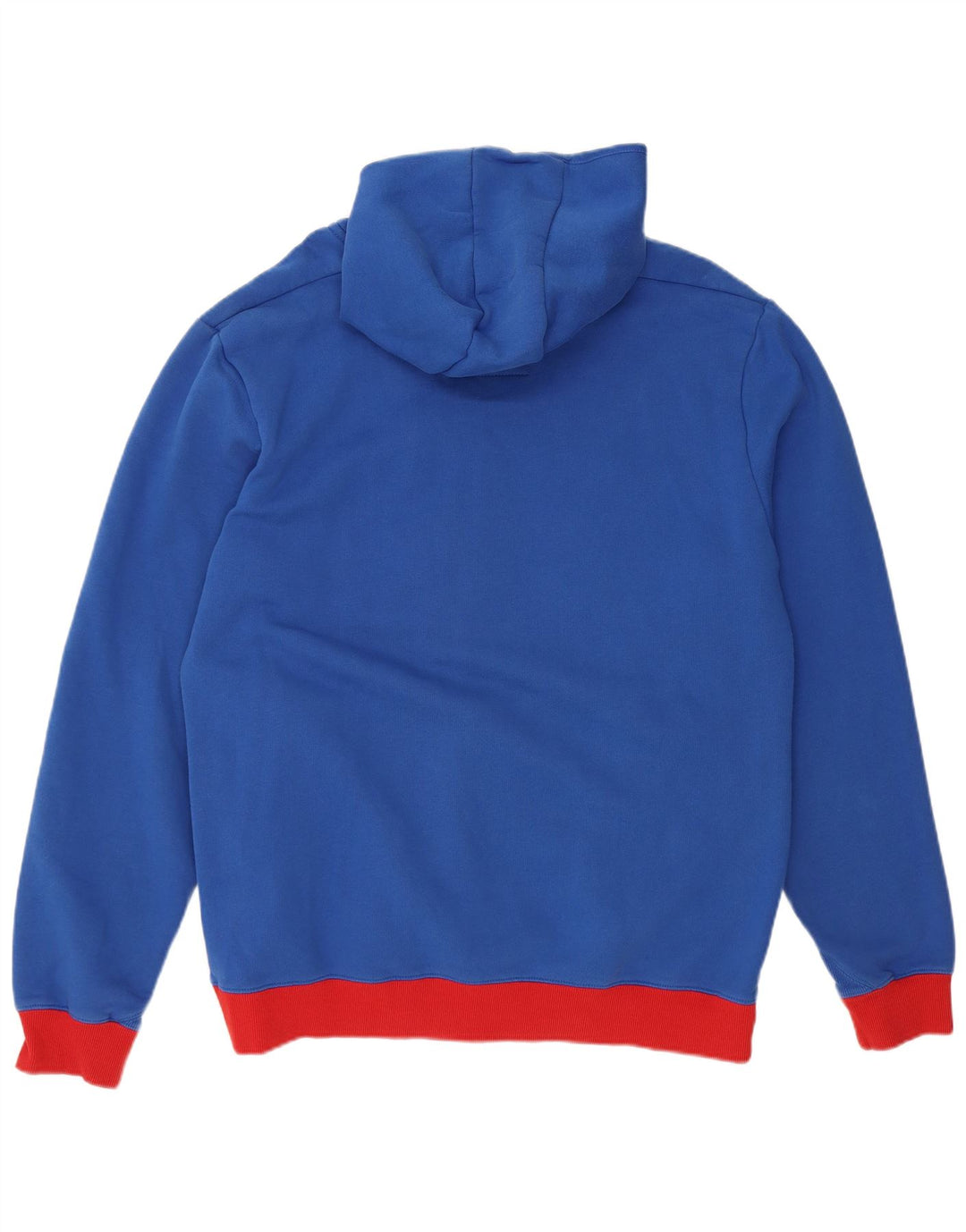 Felpa con cappuccio grafica da uomo G-STAR 2XL in cotone color block blu