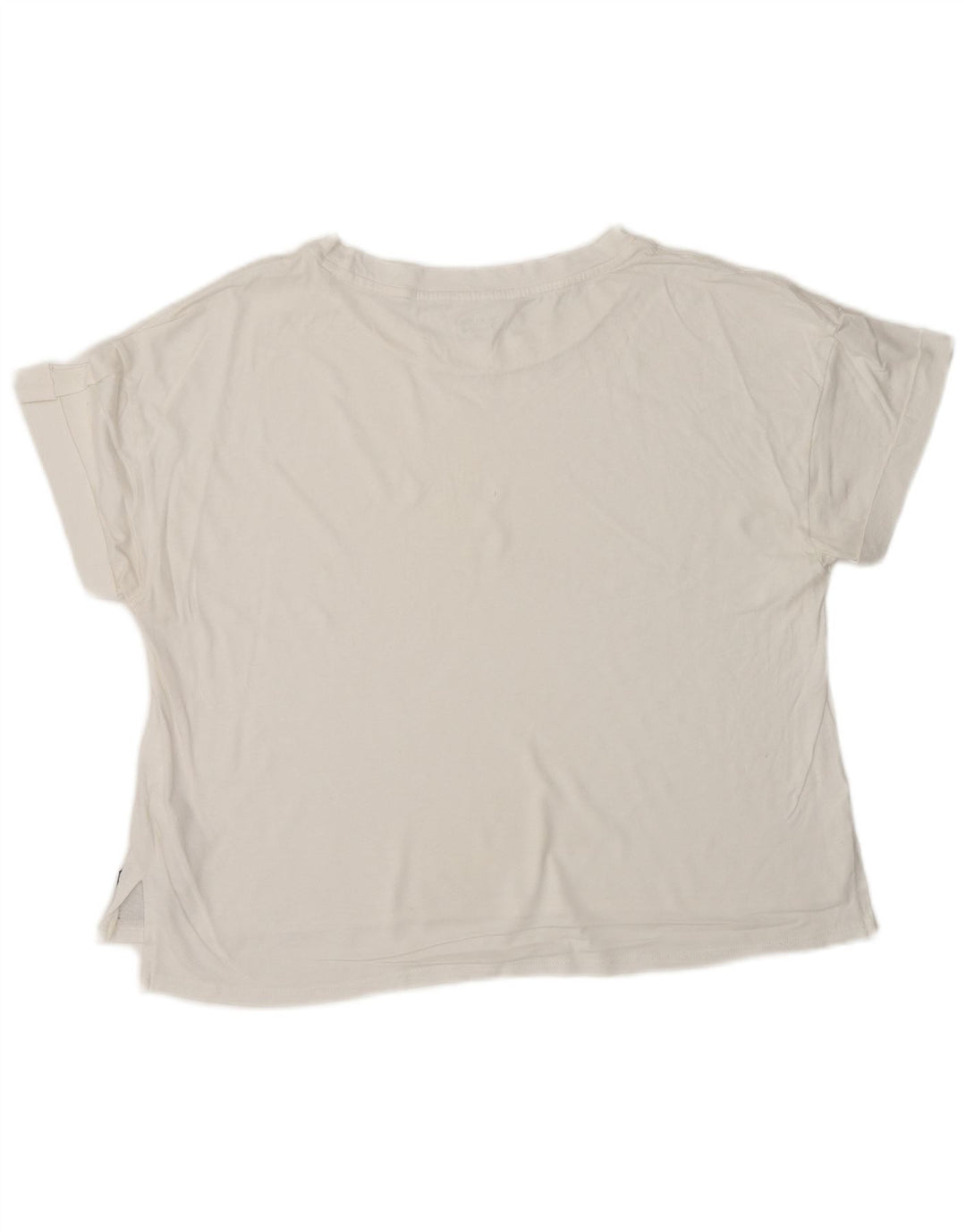 CALVIN KLEIN T-shirt da donna Top UK 16 Large Bianco