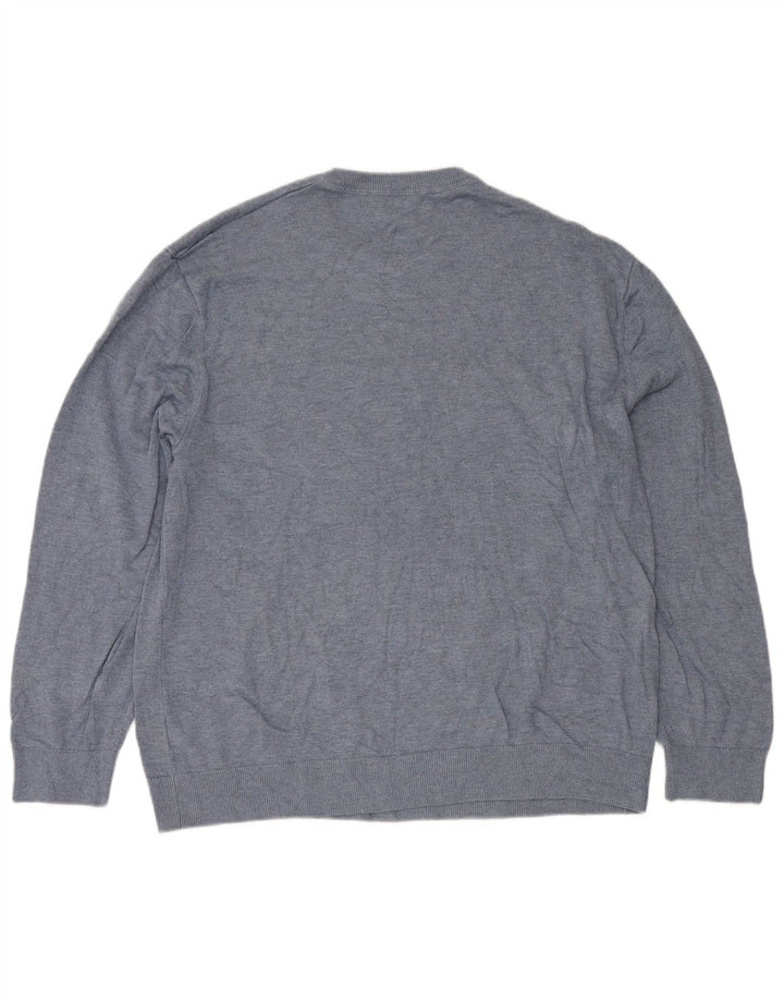 Maglione maglione girocollo da uomo Nautica 2XL cotone blu