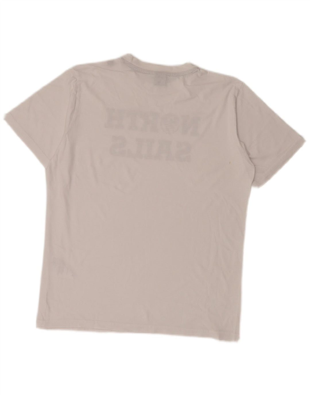 T-shirt grafica da uomo North Sails Top Small in cotone bianco