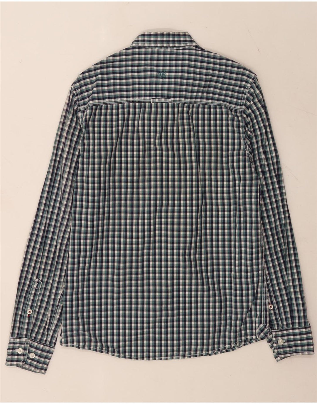 Camicia da uomo dal taglio classico Fat Face, piccola, in cotone a quadretti multicolore