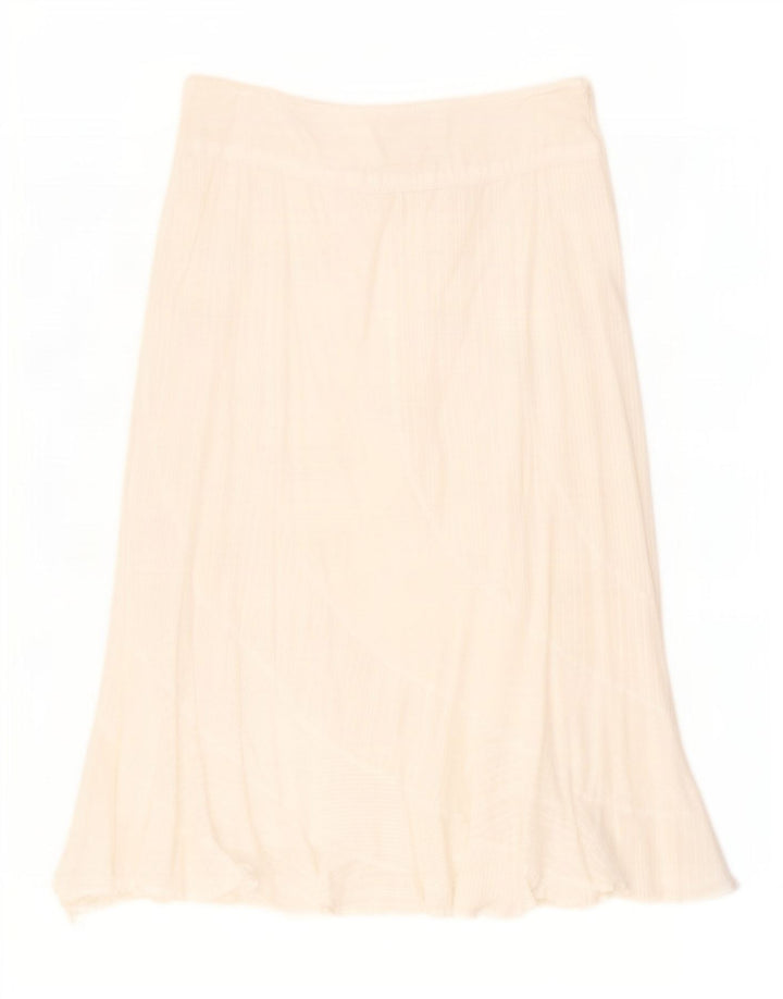 EWM Gonna a trapezio da donna grande W36 in cotone bianco
