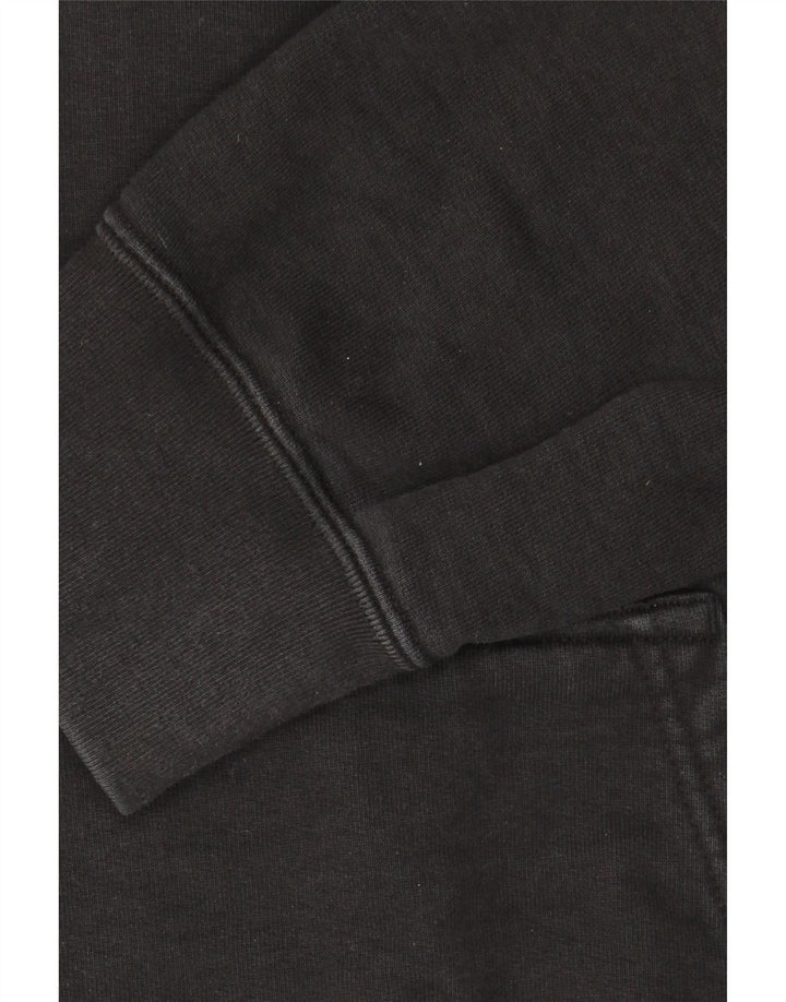Felpa con cappuccio da uomo ADIDAS media cotone nero