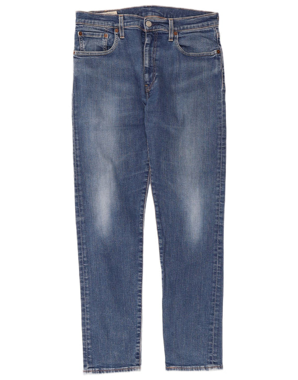 Jeans Levi's Uomo 512 Slim Tapered W32 L30 Cotone Blu