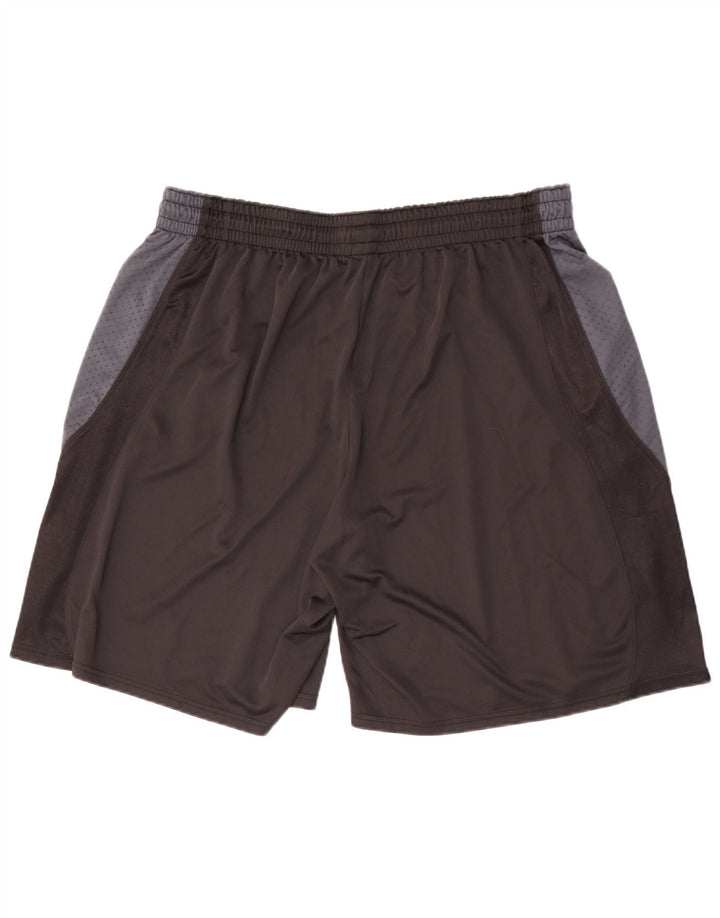 Pantaloncini sportivi da uomo Champion 2XL Poliestere color block nero