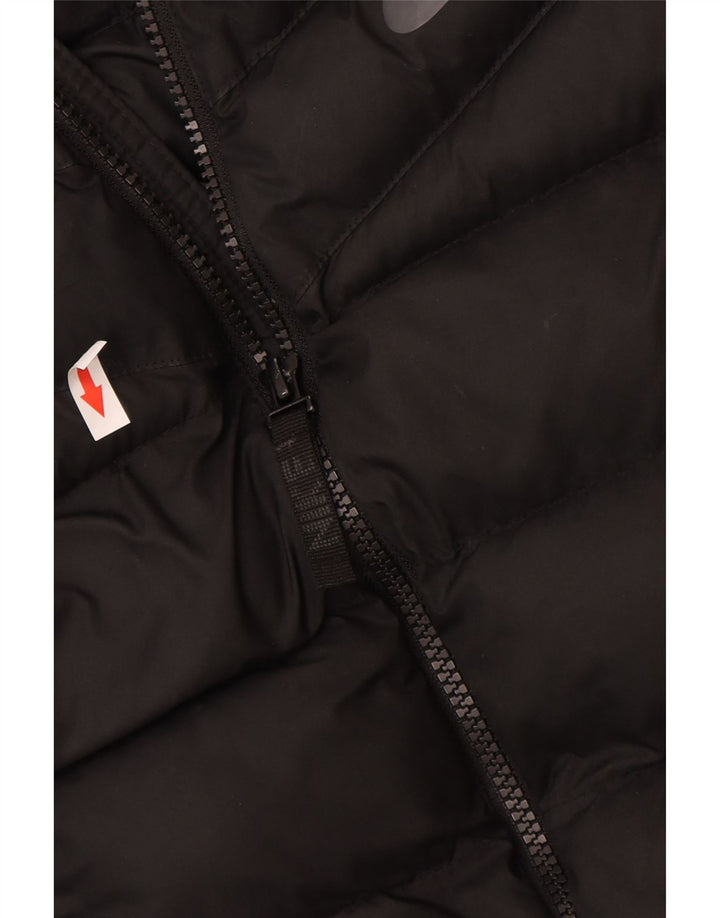 Giacca imbottita con cappuccio Nike da bambino 13-14 anni XL poliestere nero