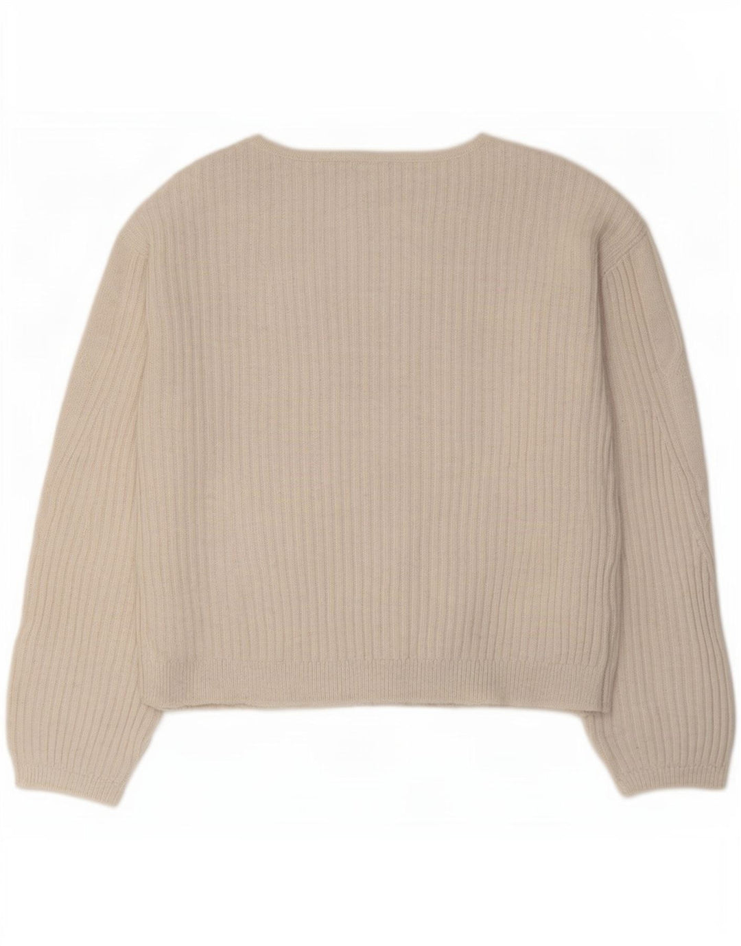 Maglione maglione con scollo a barca da donna Marks & Spencer UK 10 piccolo bianco sporco