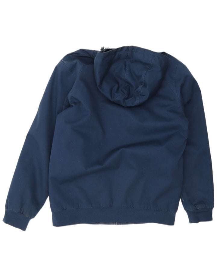 Bomber con cappuccio da uomo DC UK 40 grande cotone blu navy