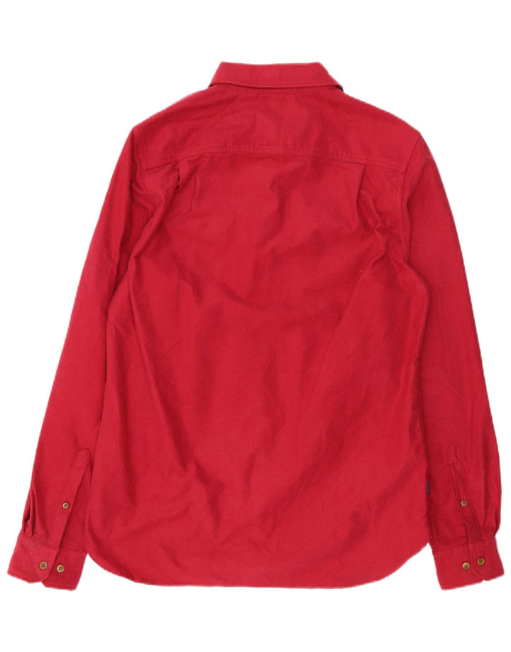 Camicia da uomo Superdry in cotone rosso medio